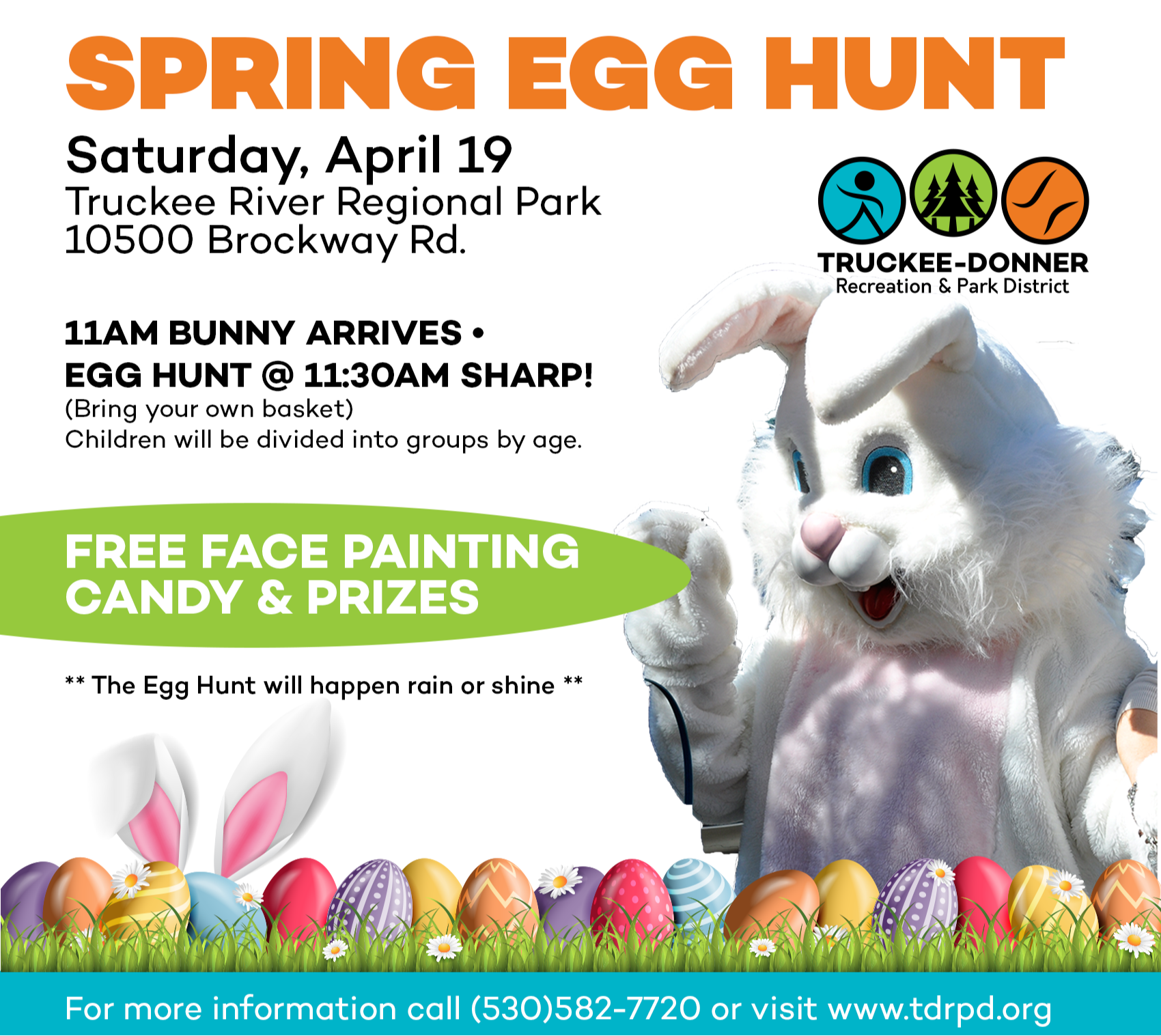 Egg Hunt and Dive Flyer